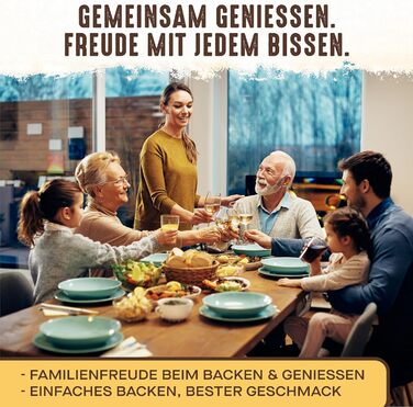 Форма для випікання хліба з чавуну Gusseisen 26 см з кришкою, для випікання та тушкування, сумісна з духовкою, Dutch Oven