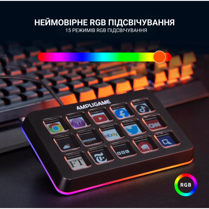 Контролер Fifine Stream Deck D6