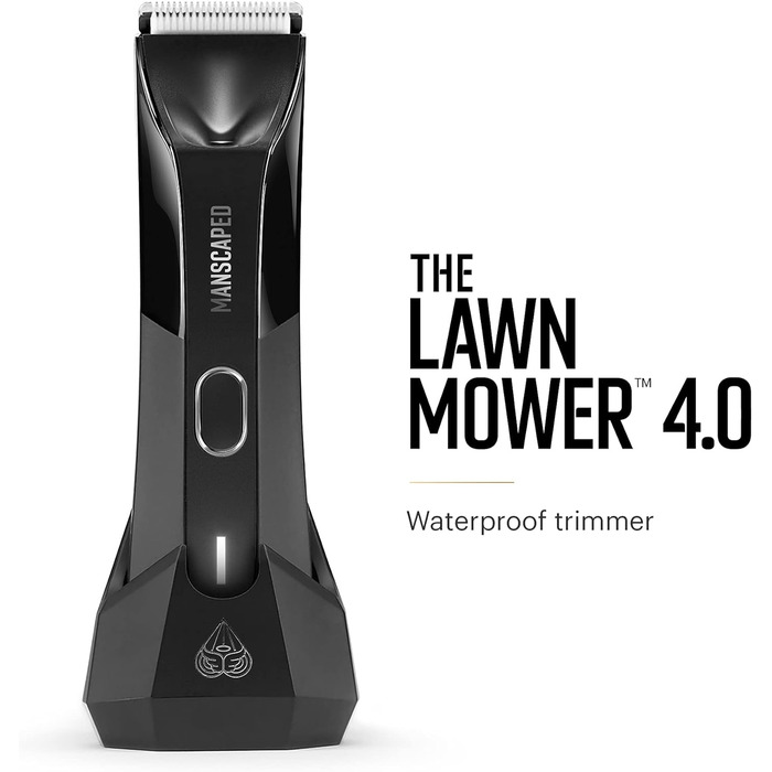 Містить водонепроникний електричний тример для волосся в паху Lawn Mower 4.0 і тример для волосся в носі та вухах The Weed Whacker 2.0, 4.0