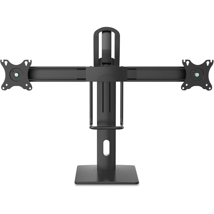 Кріплення для монітора PureMounts® - регульоване, чорне, для 1 монітора (VESA 75x75 - 100x100)