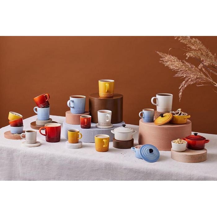 Набір з 4 чашок Le Creuset Elements об'ємом 350 мл (чашки з кераміки)