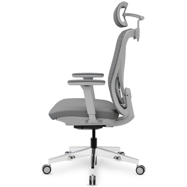 Крісло Mealux Q1 Air Fabric Grey (арт. HF Q-1 F/G)