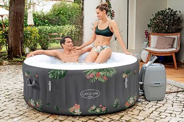 Надувний спа-басейн з гідромасажем Bestway Lay-Z-Spa Miami AirJet Whirlpool, для 2-4 осіб, 180 x 66 см