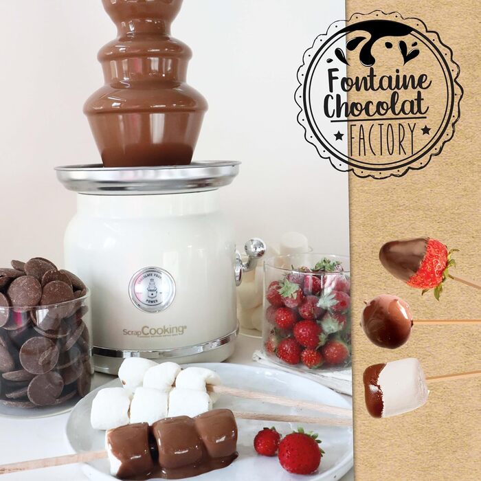 Шоколадний фонтан ScrapCooking 3897, пластик