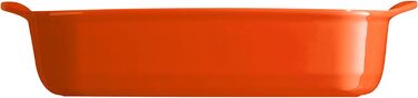 Каструля прямокутна 30 х 19 х 6,5 см, помаранчева Еміль Анрі