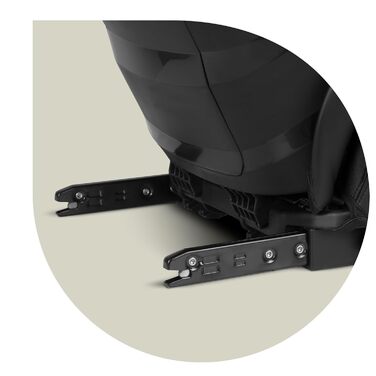 Автокрісло Nukido 15-36 кг, ISOFIX, регулювання підголівника та нахилу, чорний