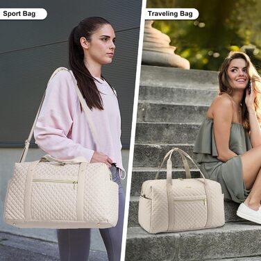 Спортивна сумка LOVEVOOK для жінок з відділенням для ноутбука, 35L - подорожі, спортзал, клініка