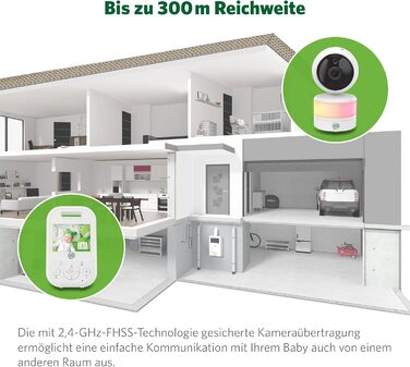Радіоняня LeapFrog LF2423 з камерою, 2.8