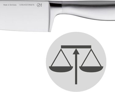 Набір кухонних ножів Grand Gourmet WMF (6 предметів), нержавіюча сталь, Made in Germany