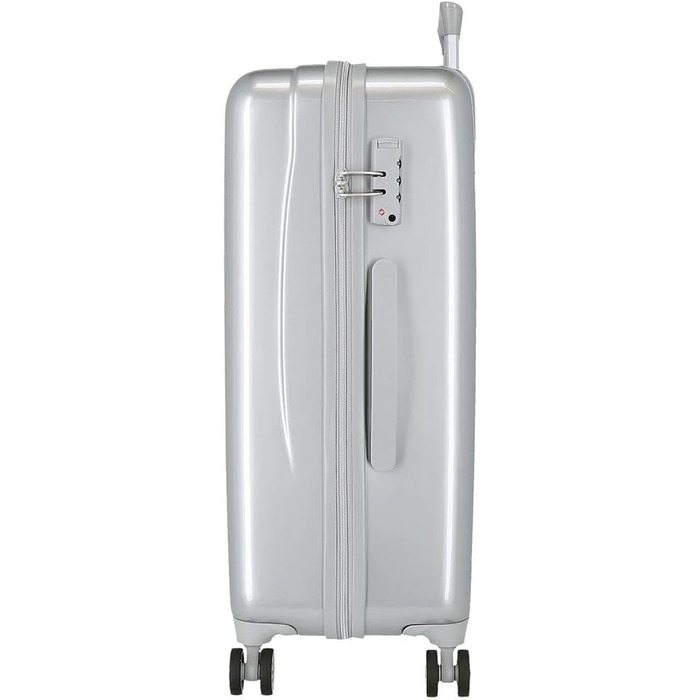 Дитяча бортова валіза Disney Stitch Moods, жорсткий ABS-пластик, кодовий замок, 4 подвійних колеса, ручна поклажа 100 см