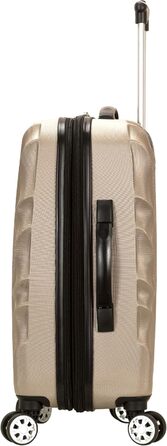 Rockland Melbourne Hardside Spinner Bag, Expandable, Golden Wave, Rockland Melbourne Hardside Spinner Bag, Expandable, Golden Wave