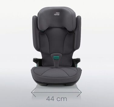 Дитяче автокрісло BRITAX RMER KIDFIX 2 Z-LINE, для дітей від 100-150 см (i-Size) з ISOFIX і без, 3,5-12 років, (Нова версія i-SIZE R128, Space Black)