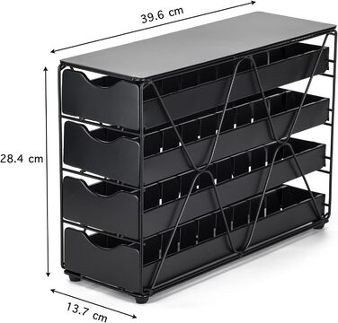 Організатор для капсул Nespresso Vertuo від Bagoo: 4 яруси, для зберігання капсул