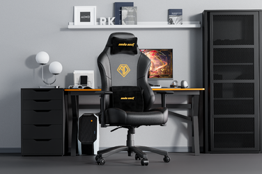 Крісло ігрове Anda Seat Phantom 3 Black/Gold Size L