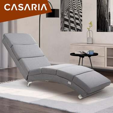 Relax Lounger Лондон сірий тканий полотно