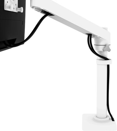 Кріплення для монітора Ergotron NX - ручне регулювання висоти, VESA, гарантія 5 років (білий)
