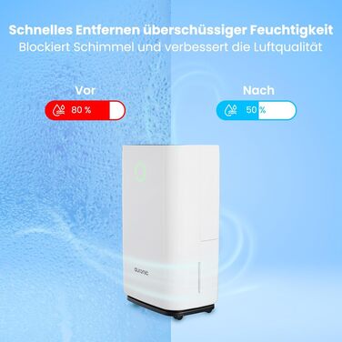 Електричний осушувач повітря Auronic AU3273 25L - 25 літрів, для дому