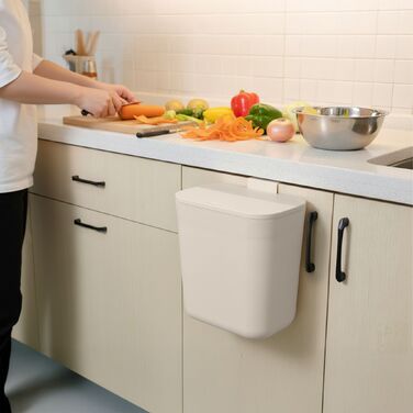 Відро для сміття Relaxdays для підвішування, 9 л