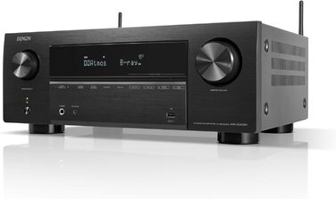 Ресивер Denon AVR-X2800H 7.2, Dolby Atmos, DTSX, 8K HDMI, Bluetooth, WLAN, AirPlay 2, Alexa, чорний