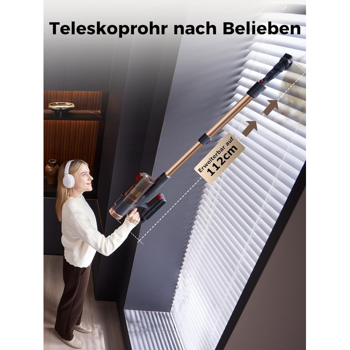 Бездротовий пилосос Proscenic P11 Ultra: потужний, легкий, з акумулятором 50 хв, сенсорний екран, анти-намотування, для дому та авто