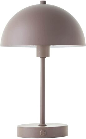 LED настільна лампа Mokebo® 'Leuchtturm' – бездротова, акумуляторна, диммер, USB-C, вінтажний квітковий горщик, тепліше світло, металева, для дому
