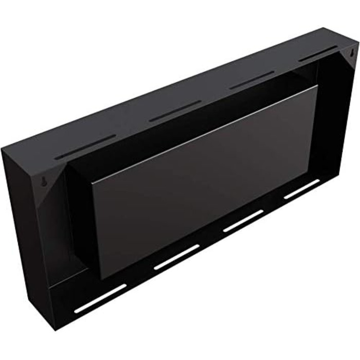 Біокамін Delta Flat Black 400х900 см 0,4 л Настінний камін Протестовано TV Вітрифікація