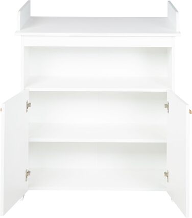 Комод-пеленальник Roba 'Антон' білий, з пеленальним столиком, 2 дверцята та 1 полиця, висота пеленального майданчика 90 см