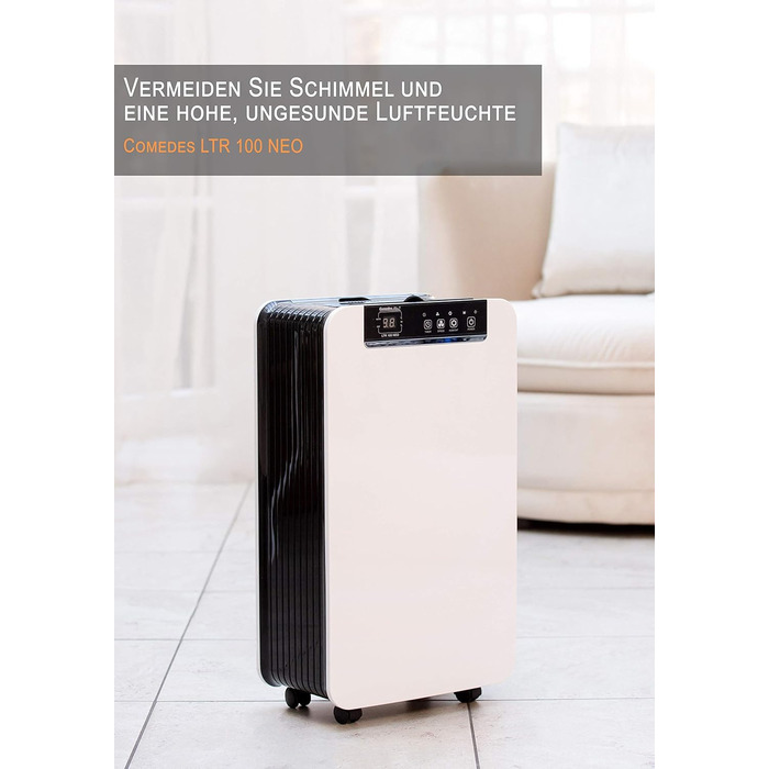 Електричний осушувач повітря Comedes LTR 100 NEO - 12л/24г, до 50м²