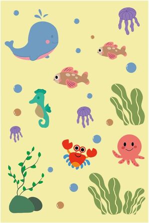 Дитячий стіл SoBuy з табуретом, комплект меблів для дитячої кімнати, ігровий та мальовий стіл для дітей, блакитний, 80x66x50 см, KMB60-B