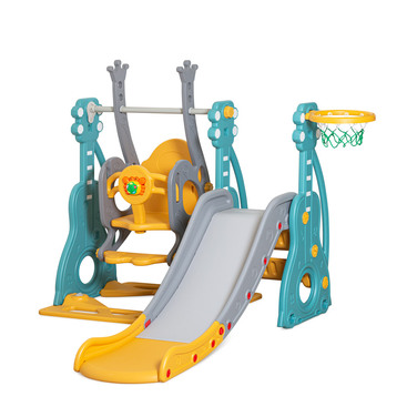Дитячий ігровий комплекс Mealux Ariel Yellow / Blue / Grey (арт. KD-B252 Yellow / Blue / Grey)