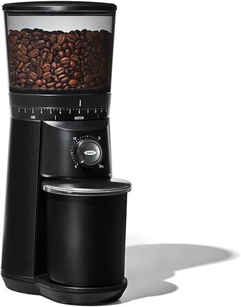 Кавомолка OXO Brew з конічним жорном, матовий чорний колір (8722600)