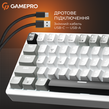 Механічна клавіатура GamePro Genesis Silverlight  (MK116)