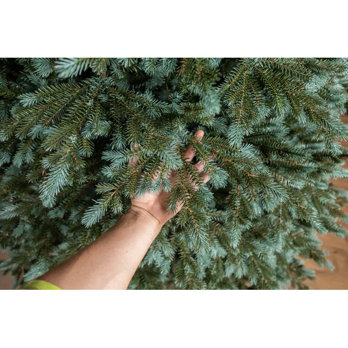 Ялинка штучна 'Аляска' Зелено-Блакитна 2,30 м