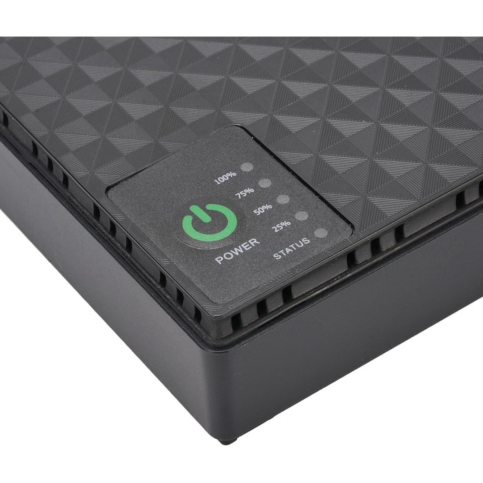 Портативний Mini UPS - Джерело живлення для роутера/модема/камери з батареєю, безперебійне живлення (EU-штекер 85-265V)