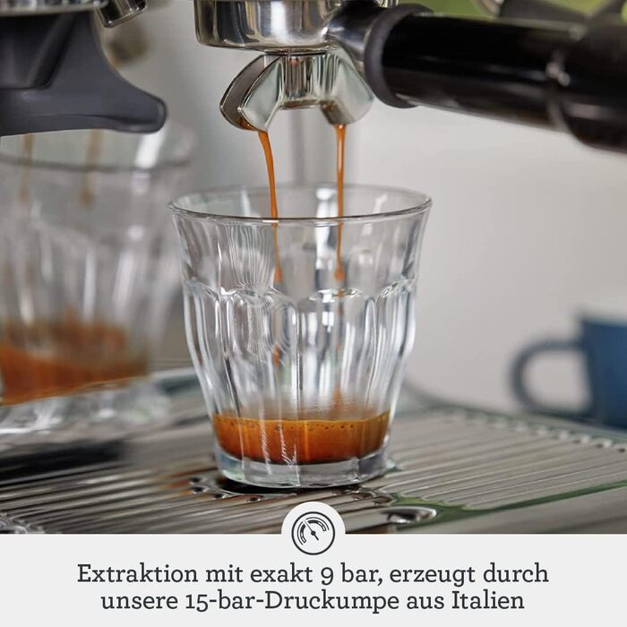 Sage The Barista Express кавоварка з ручним спінювачем молока, нержавіюча сталь