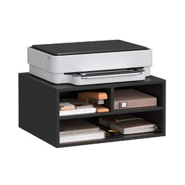 Стійка для принтера WOLTU з 3 ящиками, 47x22,5x40 см, чорна, ASK15sz