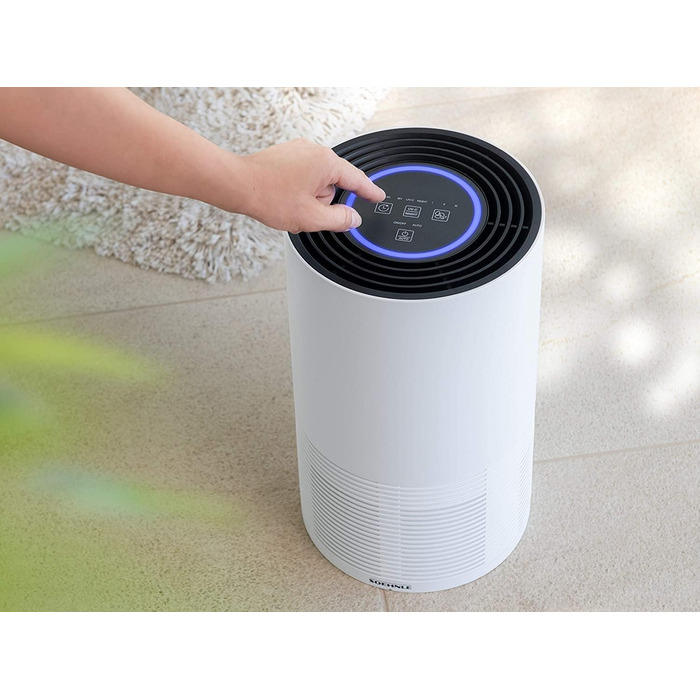 Повітряний очисник Soehnle AirFresh Clean 400 з 4-ступеневою системою очищення, Hepa та вугільним фільтром, UV-C світлом, для алергіків
