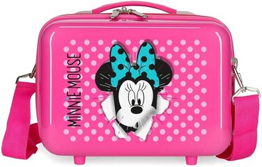 Адаптований б'юті-футляр Disney Minnie Sunny Day рожевий 29x215 cms ABS Neceser Sunny Neceser Fuchsia