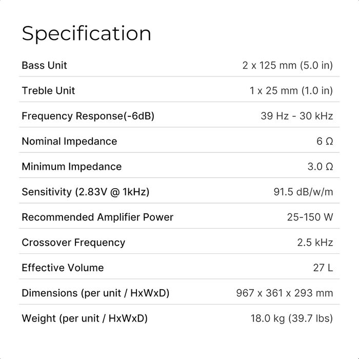 Підлоговий динамік Q ACOUSTICS 5040, атласний чорний об'ємний звук HiFi, динамік 12,7 см, високочастотний динамік 2,5 см