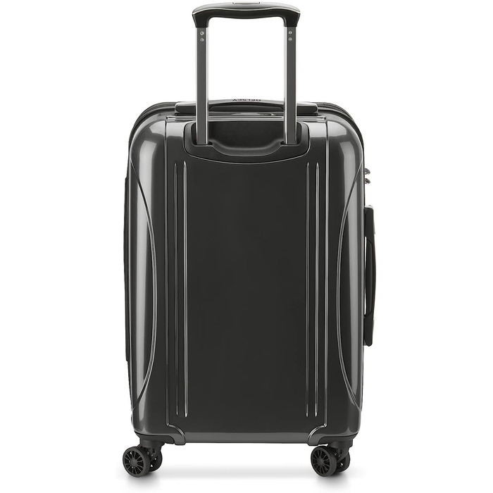 Жорсткий багаж DELSEY Paris Helium Aero з обертовими колесами, (рожевий) - 400764909 (титан, комплект з 3 деталей (21/25/29))