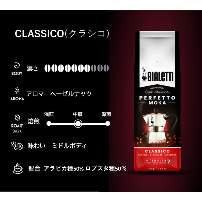 Скляна кавова турка Bialetti 250 г (з кришкою), чорна, прозора