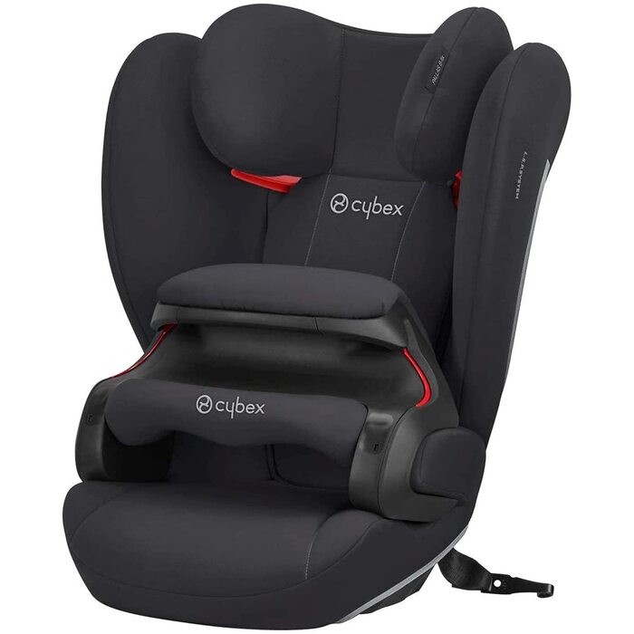 Дитяче автокрісло CYBEX Silver Для автомобілів з ISOFIX і без нього, група 1/2/3 (9-36 кг), приблизно від 9 місяців до 12 років, (Pallas B-Fix, Single, Volcano Black)