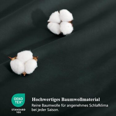 Комплект постільної білизни RUIKASI 135x200 з бавовни (4 частини) - сірий, двоколірний комплект з блискавкою, антрацит та світло-сірий, 135x200 см
