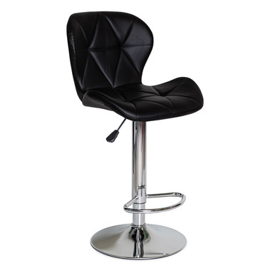 Крісло Hommex Martin Black (арт. H-445 Black/Сhrome base MR)