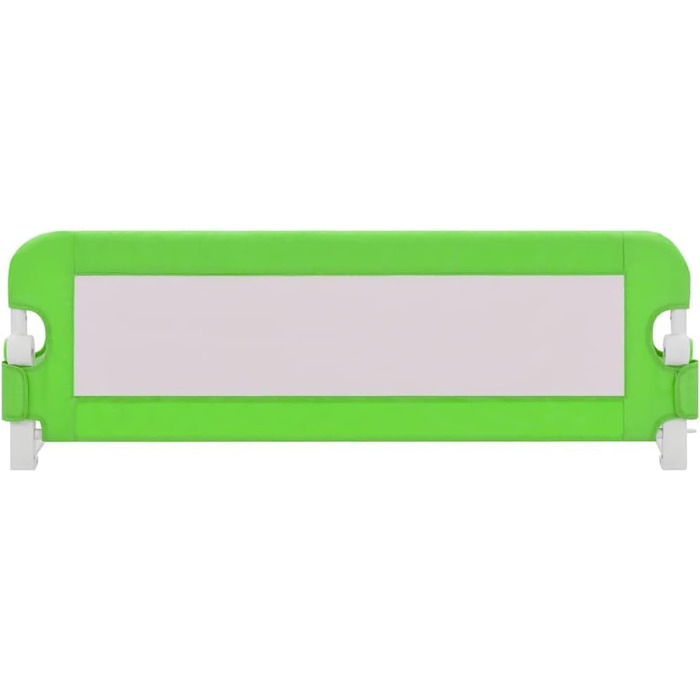 Бортик для ліжка VidaXL 150x42 см, зелений - захист для дитячого ліжечка та безпека малюка