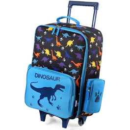 Місткий дитячий валізу, красивий дорожній валізу для хлопчиків, ручна поклажа, візок для малюків, дитячий сад, дитячий візок з колесами, 18 дюймів