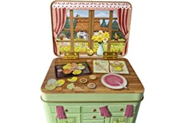 Сервант для Великодня-відкидна задня панель надає Банку дуже декоративний і додатковий розмір-коробка для печива, великодні дос