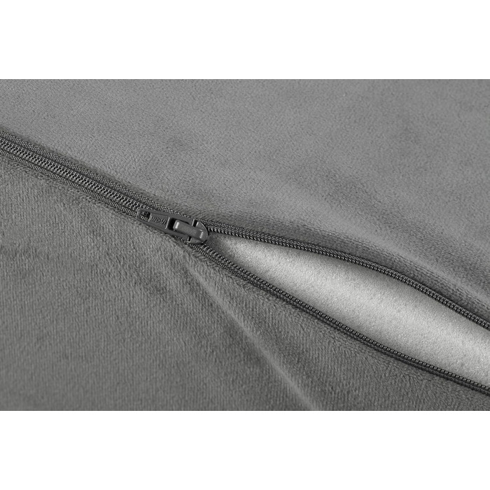 Подушка для підйому ніг XDREAM | Ергономічна | Підтримує та знімає навантаження | Знімна та пральна наволочка | Сертифікат Öko-Tex | Сірий антрацит