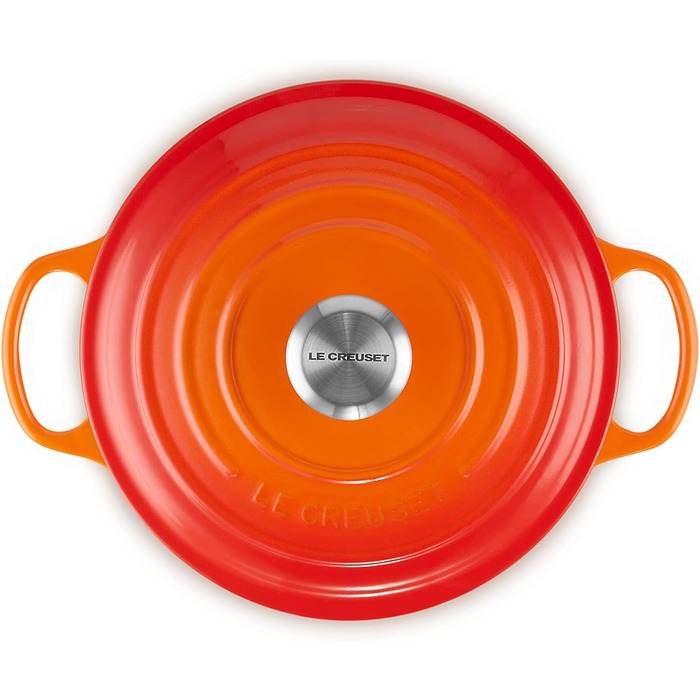 Запіканка для гурманів Le Creuset Signature, чавун, 6,2 л, 24 см, духовка червона, для всіх типів плит/духовок