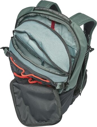 Рюкзаки VAUDE Unisex Moab 15 II 15-19 л ( в упаковці) (один розмір, пиловий мох)